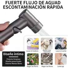 Bidé De Mano Conjunto Válvula De Control Doble Pulverizador - Plateado - Ver 8