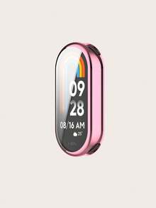 1 buah Casing Pelindung Smart Band TPU Berlapis Elektrik Warna Polos untuk Wanita/Pria, Pelindung Anti Gores Full Cover, Kompatibel dengan Mi Band 10 - Mi Band 10 - View 11