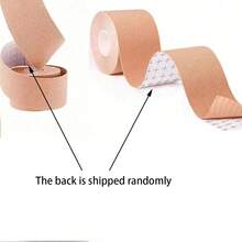 乳房提升胶带，使用露背身体胶带和乳头贴套装提升和紧致您的乳房 - 透气乳房提升胶带，适合 A-E 罩杯和大乳房！ - 彩色 - 查看 9