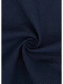 Men's Classic Oxford Shirt Solid Long Sleeve Button Down Casual Woven Shirts With Pockethalloween - 深藍色 - 查看 6