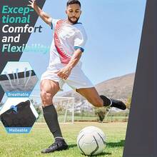 1pc High Elasticity Honeycomb Football Shin Guard, Comfortable Breathable Leg Protection Pad, M/L/XL Size