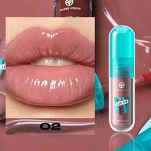 YOUNG VISION 1pc Avocado Cooling Lip Gloss, Moisturizing Lip Tint, Lightweight & Non-Sticky Lip Makeup, Lip Care