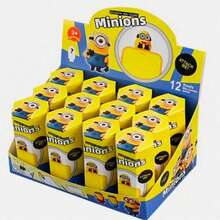 Minions Minions 1pc Minions Sticker Fun Little Yellow Man Car /Desktop Decor Figurine