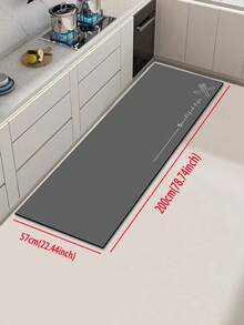 One Piece Silicone Mud Kitchen Floor Mat With High-End Gradual Pattern Design, Anti-Fatigue, Water Absorption, Quick Drying, And Non-Slip Properties. Suitable For Various Places Such As Kitchen, Bathroom, Entryway, Laundry Room, Etc. ,Room Decor - Multicolor - View 16