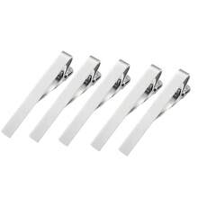 1 pieza Clip de corbata personalizado, se puede grabar con nombre o patrón, disponible en oro, plata y negro, adecuado para el Día del Padre, cumpleaños, Halloween, Navidad, boda, regalo único para amigos, invitados y padres - Multicolor - Ver 11