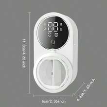 1pc Smart Toothbrush Sanitizer, Home Smart USB Charging Toothbrush Sterilizer, Electric Toothbrush Drying Rack, Wall-Mounted Toothbrush Holder Without Drilling