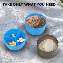 Protein Shaker For Protein Mixes, 17 OZ, Leak Proof ●   Easy Clean Up ● , Tasteless,  Material ●   No Blending Ball Or Whisk Needed ●   Blender Shaker ●   Gym Shaker (Blue) - 1 - Xem 3