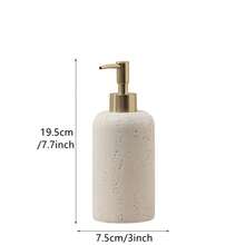 1pc Resin Soap Dispenser, Lotion Bottle Dispenser With Pump, Empty Organizer Hand Soap Dispenser Lotion Soap Dispenser Bottle Refillable Shampoo Container Bathroom Accessory - Multicolor - View 4