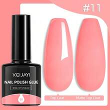 XEIJAYI 1 Color Spring Bright Macaroon Candy Nail Polish Gel Easter Limited Edition Nail Gel For Women - DIY Home Salon Nail Art - 西瓜粉 - 查看 9