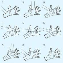 Wrestling Protective Gear - 黑色 - 查看 10