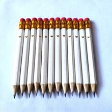 10pcs/20pcs Mini Party Favors - Pencils, White Pencils, Small White Pencils, Games, Bridal Party Pencils - Multicolor - View 3