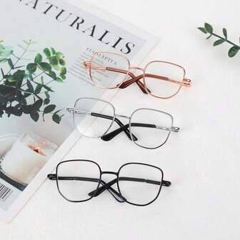 20厘米棉质娃娃金属框眼镜（仅配件） - 多功能夏季眼镜太阳镜，多色搭配透明镜片 - 节日/生日礼物 - 圣诞礼物 - 平安夜礼物 - 礼物 - 儿童玩具（仅眼镜，不含娃娃）