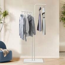 Futchoy Coat Rack, Freestanding Coat Rack, Coat Rack With Stable Base - White - View 9