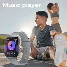 2025 HEISSE Smartwatch für Frauen, 220mAh Batterie mit längerer Standby-Zeit, Multifunktions-Smartwatch mit Benachrichtigungsalarm/Drahtlosanruf/Wecker, Fitness-Tracker mit Multi-Sport-Modus, Wettervorhersage, kompatibel mit Android & iOS, modisches Design, Valentinstags-Geschenk