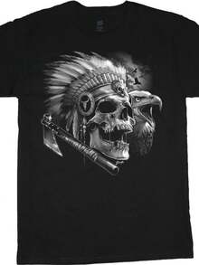 Skull Eagle Shirt, Proud Shirt Lover Shirt, Fathers Day Shirt, Proud  Sh - Black - View 1