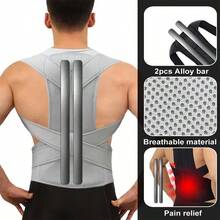 Unisex Adjustable Back Corrector, Shoulder Corrector, Full Back Support, Relieve Upper And Lower Back Pain - Scoliosis, Improve Back Posture And Provide Lumbar Support.Unisex Back Brace Posture Corrector, Shoulder Corrector, Adjustable Full Back Support, Relieves Upper And Lower Back Pain - Scoliosis, Improves Back Posture And Provides Lumbar Support Best-Selling For Halloween And Christmas