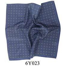 1 件多功能男士婚礼口袋巾，涤纶手帕西装手帕，多色胸巾适合宴会、生日、婚礼、派对穿着 - 多色 - 查看 11