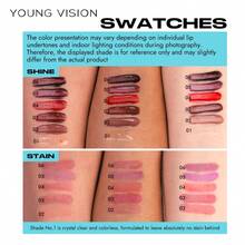 YOUNG VISION 1pc Avocado Cooling Lip Gloss, Moisturizing Lip Tint, Lightweight & Non-Sticky Lip Makeup, Lip Care