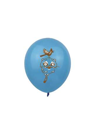 12pcs Cartoon & Anime Character Printed Decorative Balloons, Suitable For Parties, Festivals, Anime Characters, Etc. Can Be Used For Party Decorations, DIY Parties, Christmas, Halloween, And As Small Gifts For Friends