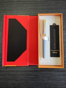 [Customized] Personalized Metal Ballpoint Pen Set With Engraved Text, High Quality Business Office Supplies, 2pcs Pen With Refill, Daily Writing, Signing, Holiday Gift For Father's Day, Thanksgiving, Christmas, Birthday, Friends, Family, Boss, Colleagues Back To School Reusable,Multi-Functional Colorful,Contracted,Modern Gold Custom,Personalized,Unique,Customized Personalized Wedding Gifts,Personalized Pens With Name,Custom Pens Personalized,Personalized Gifts For Women/Men Ideal Gifts For Her Her,Boyfriend,Girlfriend,Family,Friends,Children,Students,Workers,Clients For Father's Day,For Anniversaries,For Graduation,For Weddings,For Business/Work/Office - Multicolor - View 74