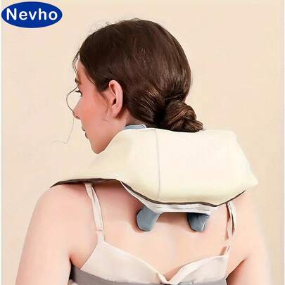 Massage Wrap, Neck And Shoulder Massager, Electric Massager - Portable & Adjustable, For Home And Office Use, Relaxes Tension In Neck, Back, Leg - Ideal Gift For Family And Friends