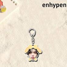 EN/HYPEN 钥匙扣，JAKE、JUNWOON、NIKI、SUNOO 可爱亚克力钥匙扣，精美亚克力包包挂件，学生背包挂件礼物，背包配件，生日和节日礼物 - 彩色 - 查看 14