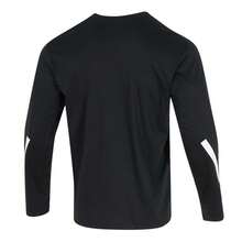 Adidas تي شيرت بأكمام طويلة M Z.N.E.، قطعة كاجوال ناعمة للارتداء اليومي والسفر للرجال، KE4902 - أسود/أبيض - مشاهدة 2