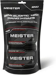 Vendajes Semi-Elásticos para Adulto de 180 in (457 cm) para MMA y Boxeo (Par) - Amarillo - Ver 7