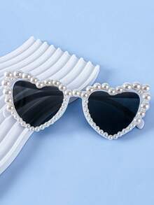 Bridal White Veil Headpiece With Faux Pearl Embellishment, Wedding Reception, Bride's Farewell Gift, Bridesmaid Gift, Summer Beach Honeymoon Photo Accessory, Handmade DIY Model