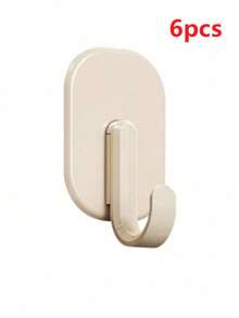 1/8/10个家用便捷黑色超强磁性挂钩，无需打孔，节省空间，功能多样，防锈，时尚壁挂式 - 非常适合露营、烧烤、厨房、冰箱和车库墙壁，个性化装饰，家居饰品，家居装饰。 - 彩色 - 查看 20