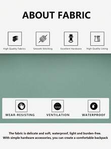 女士防盗迷你纯色尼龙背包，多功能时尚日常包，多口袋轻便旅行包，大容量简约背包，方便实用，适合学生、护士、教师、商务人士、旅行、通勤、购物、办公、约会、徒步旅行、培训、工作等各种场合，也是理想的生日和节日礼物。 - 彩色 - 查看 6