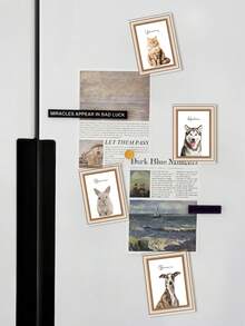 1 szt. spersonalizowana ramka na zdjęcie zwierzaka, akrylowy magnes na lodówkę, spersonalizowana kreatywna magnetyczna dekoracja wisząca, prezent na Dzień Matki, spersonalizowany magnes na lodówkę ze zdjęciem, spersonalizowany magnes na lodówkę, akrylowy magnetyczny magnes DIY, uroczy prezent ze zdjęciem dla chłopaka/dziewczyny, męża/żony, taty/mamy, prezent świąteczny, prezent noworoczny, walentynki, urodziny, rocznica, dzień ojca, dzień matki, prezent dla pary, wyjątkowy prezent dla niej/niego