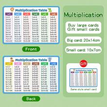1 Stück Additions-, Subtraktions-, Multiplikationstabellen Mathe-Fakten-Diagramm - trainiert Kinder-Mathe-Logik - Homeschooling & Klassenzimmer Dekoration - Stickerei, Reise, Klassenzimmer Fidget, Mini-Artikel, Bad, Weihnachts-Schreibwaren, Stressball - Geburtstagsgeschenk, Weihnachtsgeschenk, Weihnachtsabend-Geschenk, perfektes Geschenk, Präsent, Spiel