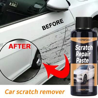 JB-XPCS Car Scratch Wax And Swirl Remover Nano Shine Polish, Automotive Clay Scratch Repair Paste Kit - Compatible With Multiple Paint Colors For Vehicle Surface Restoration And Maintenance.