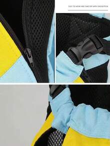 Pet Outgoing Backpack Four-Legged Bag, Cat And Dog Outgoing Portable Artifact Small Dog Chest Bag, Suitable For Outgoing Travel Convenient Pet Backpack, The Most Intimate Birthday Gift For Happy Kittens And Puppies, Pet Supplies, Pet Outgoing Backpack