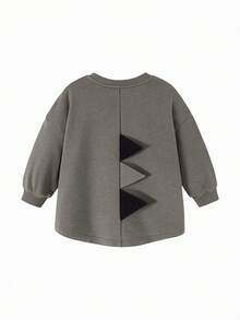 mini bala Boys Stretch Sweatshirt Soft Breathable Durable Comfortable Fall Top