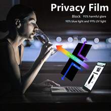 15.3" Magnetic Privacy Screen Protector For MacBook Air 15 Inch (2023-2025, M2 M3 M4) - Anti-Blue Light & Matte Filter, Removable Easy Installation, Fit Models: A3241, A3114, A2941 - Máy  Air 15 - Xem 4