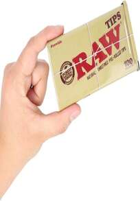 RAW Pre-Rolled Tips + Tin Storage - Single Unit - 100 Tips Per Tin - ColorA - 查看 5