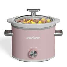 2 Quart Slow Cooker, Small Slow Cooker With Removable Ceramic Pot, Slow Cooker Food Warmer With 3 Heating Settings & Dishwasher  Glass Lid - View 10