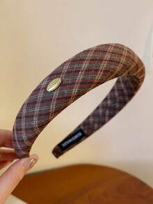 3pcs Vintage Elegant College Style Patterned Metal Headband Hair Accessories, Versatile For Daily Use, Home, School, Beach, Work, Party, Holiday, Birthday, Back To School, New Year, Valentine's Day, Mother's Day, Wedding, Music Festival, Graduation, Spring/Summer/Autumn/Winter, Hair Band, Hair Hoop ,Hairband For Women - 彩色 - 查看 7