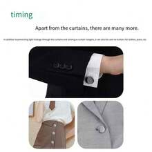 32 pièces Crochet magnétique en métal moderne, convient pour les rideaux, boucle magnétique murale facile à installer, utilisé pour les rideaux de douche, l'étanchéité des coutures, les autocollants muraux et de porte.