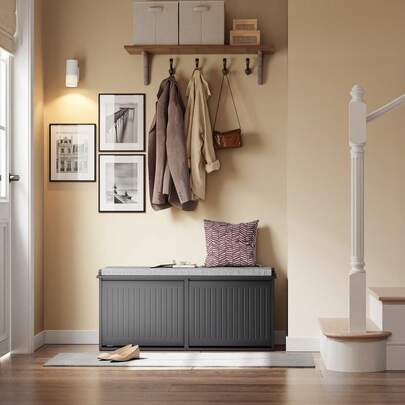 SoBuy Shoe Bench FSR98-XL-W