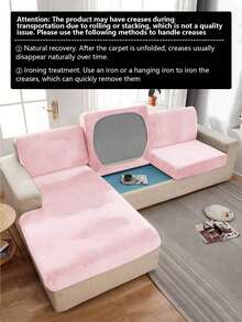 1 pièce Housse de canapé d'angle en velours avec chaise longue séparée, housse de canapé extensible douce pour canapé d'angle gauche/droit, housses de coussin de canapé pour canapés et sofas, housses de siège de canapé en velours doux, housses de canapé lavables, housse de coussin de siège pour canapé 3 places, résistant aux animaux de compagnie