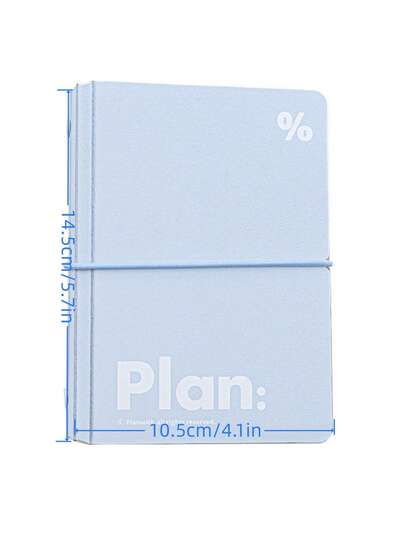 1pc 44sheets/88pages A7 The Detachableplan Book Loose-Leaf Book ,Notebook And Planning Book,Return To School ,School Supplies,Office Supplies ,Girl Gifts, Birthday Gifts, College Entrance Gifts, Teacher Gifts,Student Gift,Christmas Gift