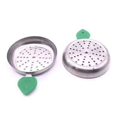 1/3PCS，水烟炭架烟草架 Provost 热管理基础系统不锈钢 Chicha 用于吸烟碗保持器 Nargile Sheesha Narguile Chicha Shisha 水烟配件