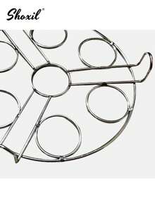 304 Stainless Steel Steamer Rack, Multi - Functional Home Stand, Egg Steamer Rack, Heat - Insulating Rack For Steaming Rice, Durable & Easy To Clean