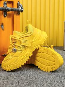 Men Sneakers - Yellow Pumpkin - View 5