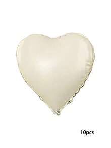 18英寸铝箔心形气球，适用于婚礼、生日、求婚派对装饰、圣诞节