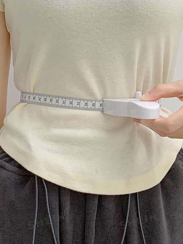 2PCS/1PC Tape Measure, 59.05 Inches In Length, Can Measure Waist Circumference, Chest Circumference, Arm Circumference, Leg Circumference, Abdominal Circumference And Head Circumference. There Are Scale Marks On Both Sides, And It Automatically Tightens/Retracts