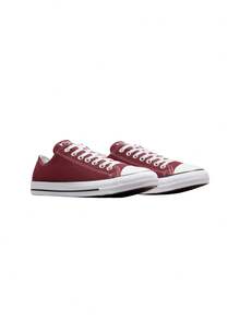 Converse Chuck Taylor All Star 帆布鞋 M9691C 栗色低帮男女休闲鞋 - 紅色 - 查看 2